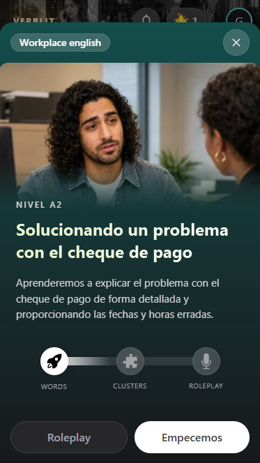 Verblit screenshot