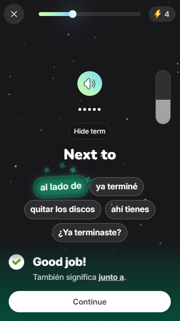 Verblit screenshot